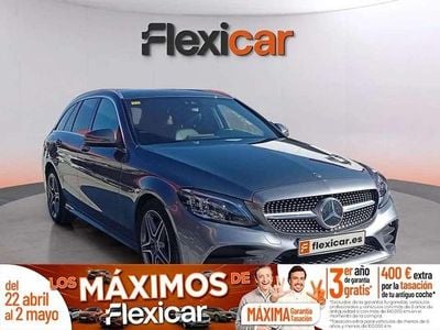 Usado Mercedes C220 194 CV (142 kW) 2020 Gris Familiar