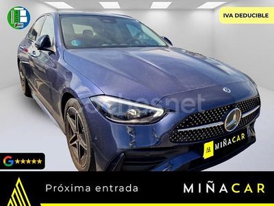 Azul Usado 2024 Mercedes C220 Berlina | 44.900 € (Precio justo)