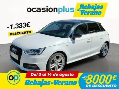 Usado Audi A1 S-Line 116 CV (85 kW) 2018 Blanco