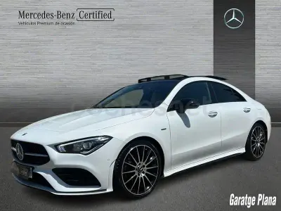 Usado Mercedes CLA200 163 CV (119 kW) 2022 Blanco Coupe