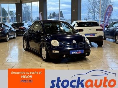 Usado VW New Beetle 90 CV (66 kW) 2000 Azul Utilitario