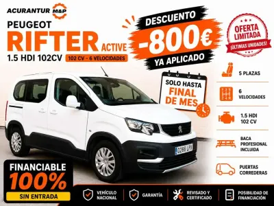 Usado Peugeot Rifter