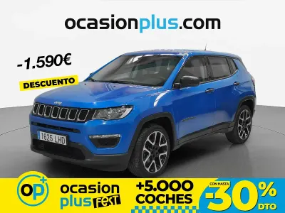 Usado Jeep Compass Sport 140 CV (102 kW) 2020 Azul SUV