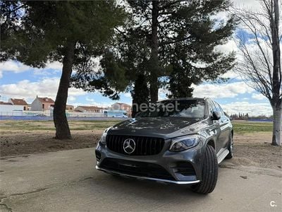 Usado Mercedes GLC250 211 CV (155 kW) 2018 Gris / plata SUV