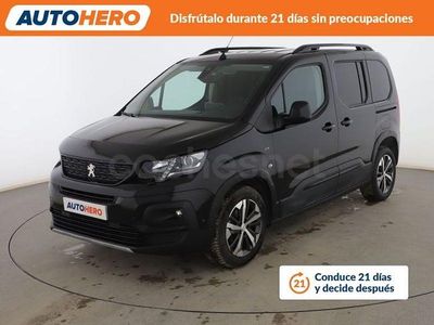 Usado Peugeot Rifter GT 102 CV (75 kW) 2021 Negro Monovolumen