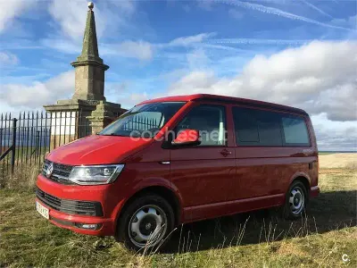 Usado VW California Beach 150 CV (110 kW) 2018 Rojo Van