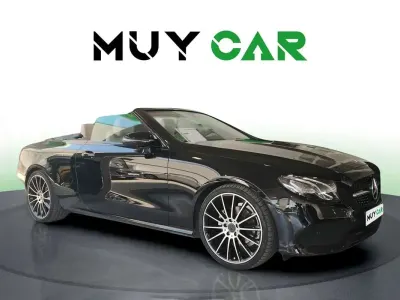 Usado Mercedes E220 194 CV (142 kW) 2020 Negro Descapotable