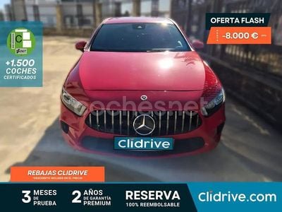 Usado Mercedes A180 116 CV (85 kW) 2018 Rojo Berlina