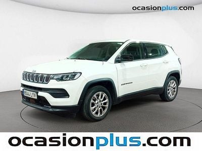 Blanco Usado 2022 Jeep Compass Longitude SUV | 19.437 € (Precio justo)