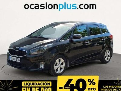 Negro Usado 2015 Kia Carens Monovolumen | 12.990 € (Precio justo)