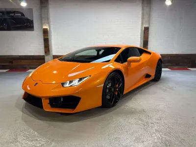Usado Lamborghini Huracán 581 CV (427 kW) 2017 Naranja Coupe