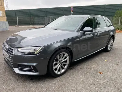Usado Audi A4 S-Line 150 CV (110 kW) 2018 Gris / plata Familiar