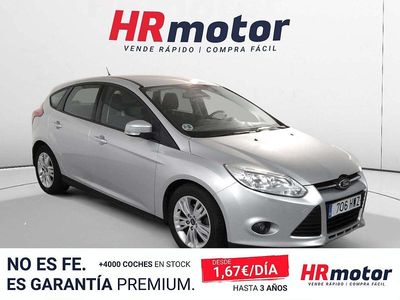 Usado Ford Focus 115 CV (84 kW) 2014 Gris Berlina