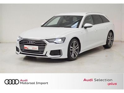 Blanco glaciar Usado 2022 Audi A6 S-Line Familiar | 48.500 € (Caro)