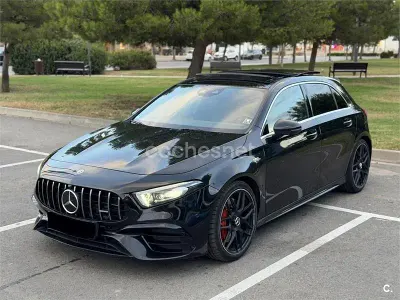 Usado Mercedes A45 AMG 421 CV (309 kW) 2021 Negro Utilitario