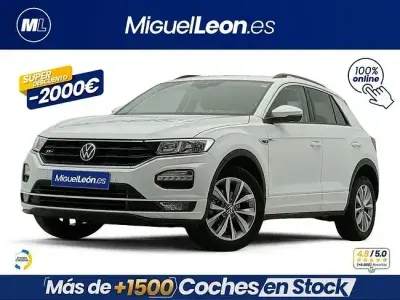 Usado VW T-Roc 110 CV (80 kW) 2022 Blanco SUV