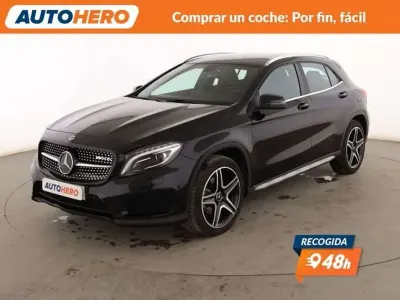 Usado Mercedes GLA220 AMG line 170 CV (125 kW) 2015 Negro SUV