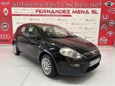Usado Fiat Punto Active 77 CV (56 kW) 2010 Negro Berlina