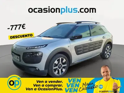 Usado Citroën C4 Cactus Feel 82 CV (60 kW) 2017 Gris Utilitario