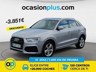 Gris plata Usado 2017 Audi Q3 Design SUV | 19.899 € (Buen precio)