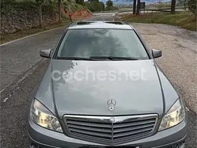 Usado Mercedes C200 Avantgarde 136 CV (100 kW) 2010 Gris / plata Familiar