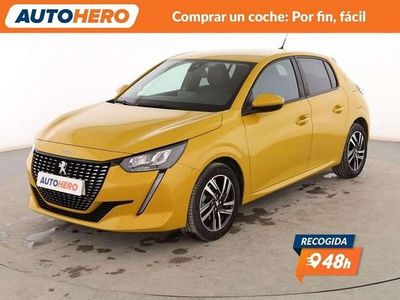 Usado Peugeot 208 Allure 102 CV (75 kW) 2020 Amarillo Utilitario