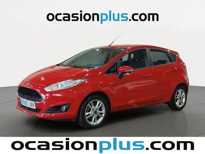 Begagnad Ford Fiesta Trend 95 HK (69 kW) 2017 Röd Halvkombi