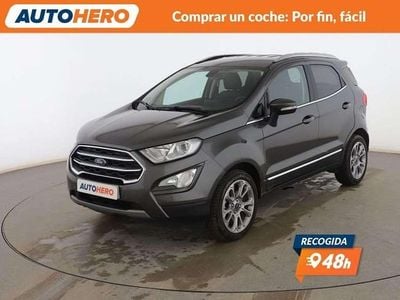 Usado Ford Ecosport Titanium 125 CV (91 kW) 2020 Gris SUV