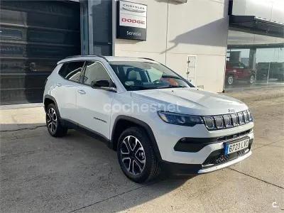 Usado Jeep Compass Limited 130 CV (95 kW) 2021 Blanco SUV