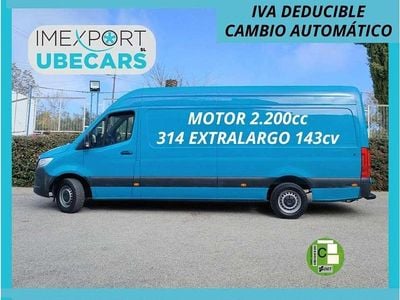 Azul Usado 2021 Mercedes Sprinter Van | 25.900 € (Un poco caro)