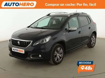 Usado Peugeot 2008 Style 110 CV (80 kW) 2018 Gris SUV