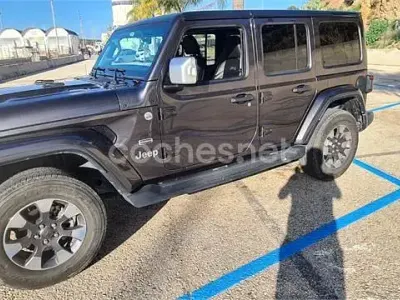 Usado Jeep Wrangler Sahara 270 CV (198 kW) 2019 Marrón SUV