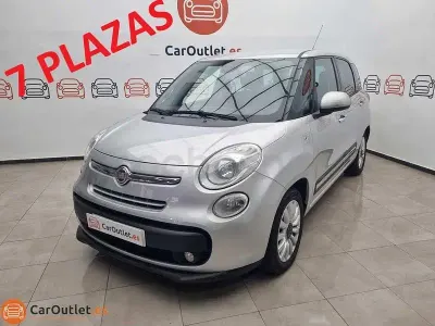 Usado Fiat 500L Lounge 120 CV (88 kW) 2016 Gris / plata Monovolumen