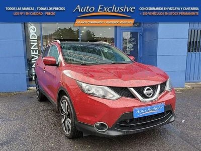 Usado Nissan Qashqai Tekna 163 CV (119 kW) 2017 Granate SUV