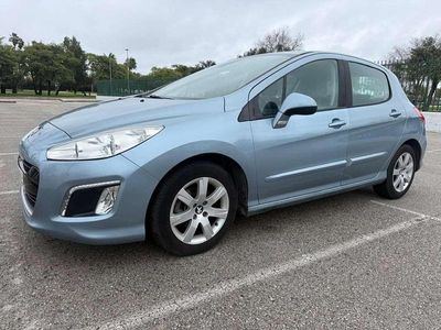 Usado Peugeot 308 Active 111 CV (81 kW) 2012 Azul Utilitario