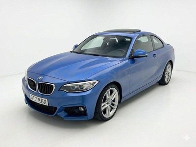 Usado BMW 218 150 CV (110 kW) 2017 Azul Coupe