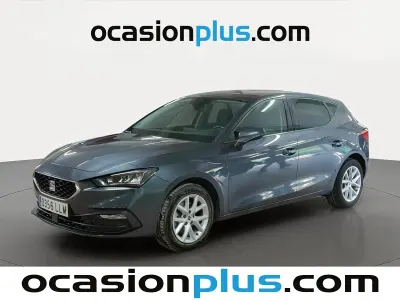 Usado Seat Leon Style 110 CV (80 kW) 2020 Gris Utilitario