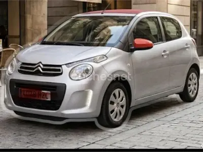 Usado Citroën C1 PureTech 82 CV (60 kW) 2014 Gris / plata Utilitario