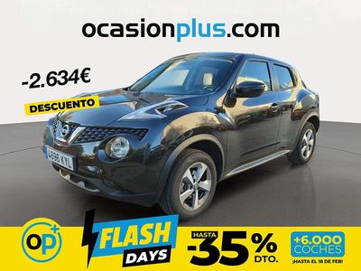 Usado Nissan Juke N-Connecta 112 CV (82 kW) 2019 Negro SUV