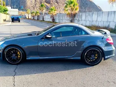 Usado Mercedes SLK200 163 CV (119 kW) 2004 Gris / plata Descapotable
