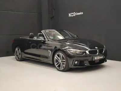 Käytetty BMW 435 Comfort Edition 313 HP (230 kW) 2018 Musta Avoauto