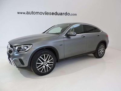Usado Mercedes GLC300 Business 321 CV (236 kW) 2020 Gris Coupe
