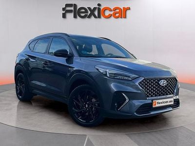 Usado Hyundai Tucson N Line 136 CV (100 kW) 2019 Gris SUV