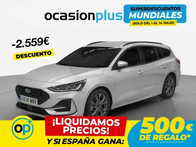 Usado Ford Focus ST-Line 155 CV (114 kW) 2024 Gris Familiar