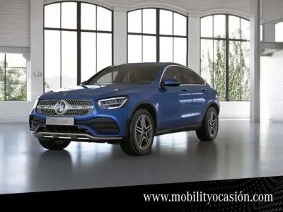 Usado Mercedes GLC220 194 CV (142 kW) 2021 Azul SUV