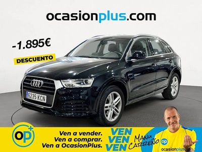 Usado Audi Q3 Sport 150 HP (110 kW) 2017 Preto SUV
