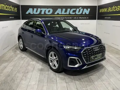 Usado Audi Q5 Sportback S-Line 163 CV (119 kW) 2023 Azul SUV