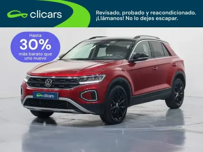 Usado VW T-Roc 110 CV (80 kW) 2023 Rojo SUV