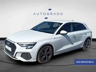 Usado Audi A3 Sportback S-Line 150 CV (110 kW) 2022 Blanco Utilitario