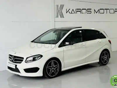 Usado Mercedes B200 AMG line 136 CV (100 kW) 2015 Blanco Utilitario